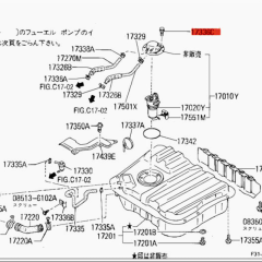 Genuine Nissan OEM Fuel Sender Screw For Skyline R31 R32 Silvia S12 S13 180SX 01436-00291