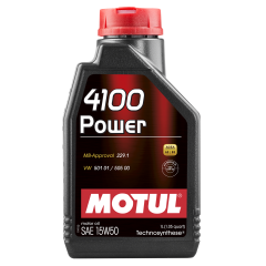 Motul Engine Oil 4100 POWER 15W50 1L