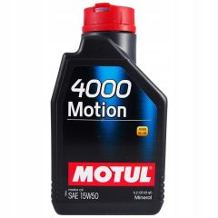 Motul Engine Oil 4000 MOTION 15W50 1L