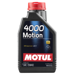 Motul Engine Oil 4000 MOTION 15W40 1L