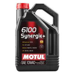 Motul Engine Oil 6100 SYNERGIE+ 10W40 5L
