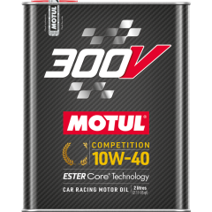 Motul 300V Competition 10W-40 Racing Car Motor Oil 2L Can