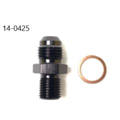 Radium Fitting, 6AN Male To M12X1.25 Male