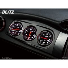 Blitz Racing Meter Panel - Black + Boost, Temp & Pressure SD Gauges - GT86 & BRZ