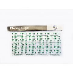 ACL AG-1 Green Plastigage Flexigauge Pack of 10 - 0.025 to 0.076mm
