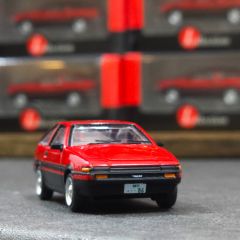 J Collection 1/64 Diecast For Toyota Sprinter Trueno (AE86) Red/Black