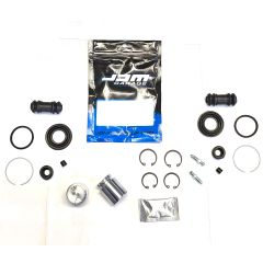 JDMGarageUK Rear Brake Caliper Rebuild Kit With Pistons For Toyota Corolla AE86 4AGE (For 2 Calipers)