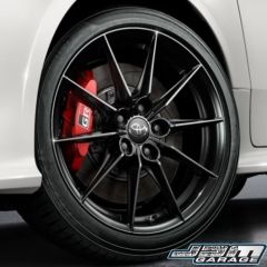Genuine Toyota OEM "Circuit Package" 18" 8J 5x114.3 BBS Forged Alloy wheels (10-spoke) For Yaris GR 20+ G16E-GTS 42611-52D00