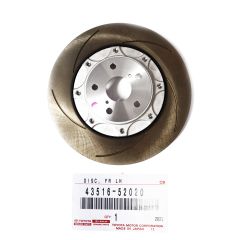 Genuine Toyota OEM "Circuit Package" LH Front Brake Disc For Yaris GR G16E-GTS 2020+ 43516-52020