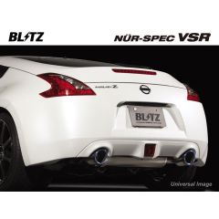 Blitz Nur Spec VSR Exhaust System - 62033V - 350Z, Z33