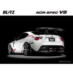 Blitz Nur Spec VS Exhaust System - 62133 - GT86 with TRD Bumper Only