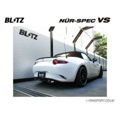 Blitz Nur Spec VS Exhaust System - 62139 -  Twin - MX5 1.5 ND5