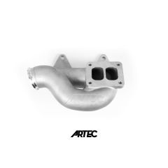 Artec Stainless Steel Cast T4 Twinscroll Turbo Manifold Mazda RX-7 FD 13B Turbosmart WG50 50mm Wastegate Flange