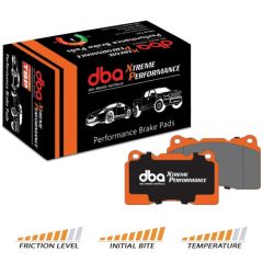 DBA Rear Brake Pads Xtreme Performance ECE R90 certified (Hawk HB179x.630)