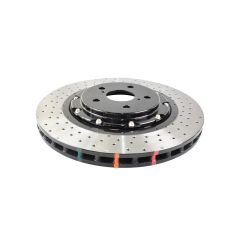 DBA Front Brake Disc 5000 Series 356mm - Cross Drilled/Dimpled - Yaris GR 20+
