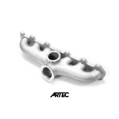 Artec Stainless Steel Cast Garrett V-Band Side Mount Turbo Manifold for Toyota 2JZ-GE with MVR V-Band Wastegate Flange