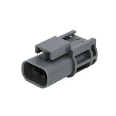 Frenchy's Nissan 2 Pin Male Connector (To Match Factory Fuel Pump Connector, R32 ,R33 ,S14 ,Stagea)