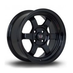 Rota Grid-V Alloy Wheel 15"x7" 4x100 ET20 Black