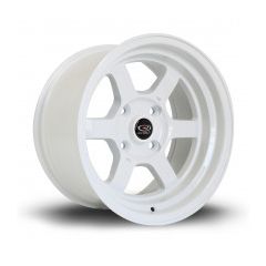 Rota Grid-V Alloy Wheel 15"x8" 4x100 ET0 White