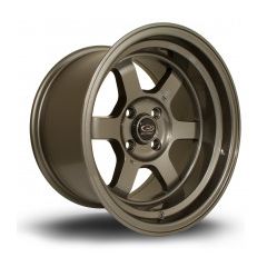 Rota Grid-V Alloy Wheel 15"x9" 4x100 ET0 Bronze