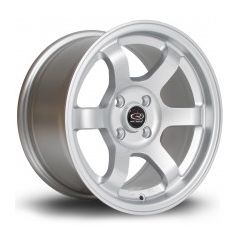 Rota Grid Alloy Wheels 15x8 4x100 ET20 Silver