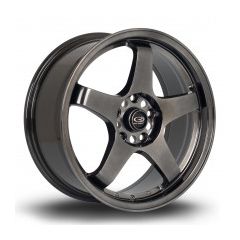 Rota GTR Alloy Wheel 17"x7.5" 5x114 ET45 Hyper Black