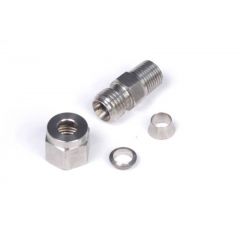 Haltech 1/4 Stainless Compression Fitting Kit