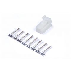 Haltech Plug and Pins Only - 8 Pin White Tyco