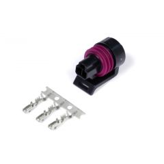 Haltech Plug and Pins Only - Delphi 3 Pin Pressure Sensor Connector