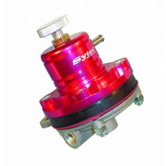Sytec 1:1 Adjustable Motorsport Fuel Pressure Regulator (Red)