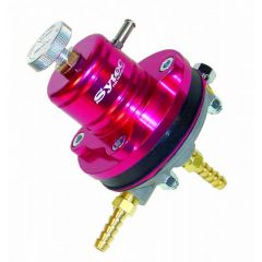 Sytec 1:1 Adjustable Motorsport Fuel Pressure Regulator 8mm (Red)