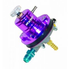 Sytec 1:1 Adjustable Motorsport Fuel Regulator (Jic6-8mm) Purple