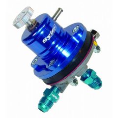 Sytec 1:1 Adjustable Motorsport Fuel Regulator (Jic6-8mm) Blue