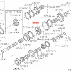 Genuine Nissan OEM Gearbox 1st + 2nd Gearbox Hub Coupling Syncro For Nissan R32 R33 GTST GTS-4 GTR R34 GTT GT-FOUR 32601-30P00