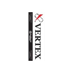 VERTEX Nobori Flag (White and Black)