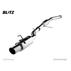 Blitz NUR Spec R Exhaust System - MN3090 - Skyline GTT R34 RB25DET - 4 Door