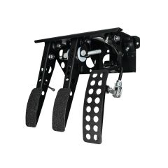 OBP Motorsport Victory + Top Mounted Bulkhead Fit 3 Pedal System - Mild Steel Reinforced Pedals