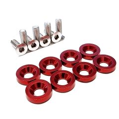 JDMGarageUK Wing Bolts - Red
