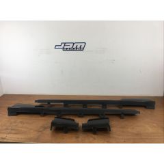 Factory Black Side Skirts (PAIR) For Nissan Silvia S15 Spec R