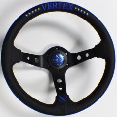 VERTEX Steering Wheel 10STARS / BLUE 330mm 90mm