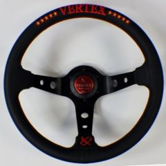 VERTEX Steering Wheel 10STARS / RED 330mm 90mm