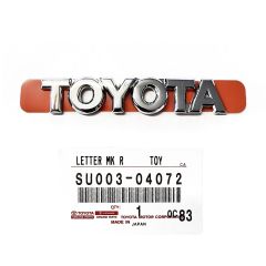 Genuine Toyota OEM Rear Boot "Toyota" Badge For GT86 ZN6 2017+ SU003-04072