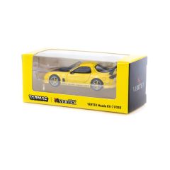 Tarmac Works 1/64 VERTEX Mazda RX-7 (FD3S) Yellow - GLOBAL64
