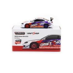 Tarmac Works 1/64 VERTEX Nissan Silvia S15 - DriftShop European Drift Championship Edition - GLOBAL64
