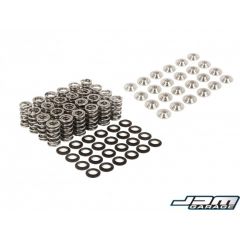 SuperTech Valve Springs Fits Nissan Skyline R33 GTST RB25 83lb Dual Valve Springs Retainers Kit for RB25DET w/ Solid Lifter Conversion