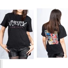 VERTEX Graffiti Black T-Shirt - M L XL