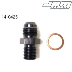 Radium Fitting, 6AN Male To M12X1.25 Male