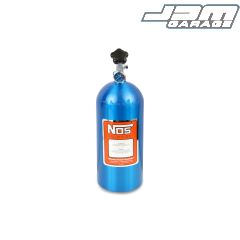 NOS 10 lb Nitrous Bottle w/ NOS Blue Finish & Super Hi Flo Valve