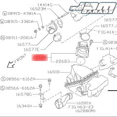 Genuine Nissan MAF Mass Air Flow Sensor For Silvia S13 180SX S14 200SX SR20DET 22680-52F00