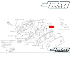 Genuine Nissan OEM Tachometer For Skyline R33 GTST 24825-21U01